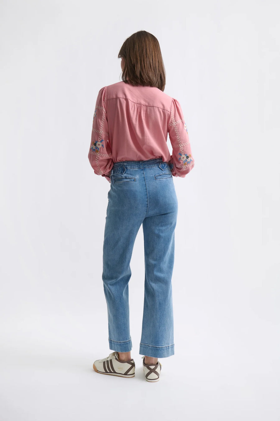 Kireina II SABRINA PANT - 70s Blue