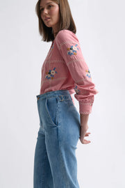 Kireina II SABRINA PANT - 70s Blue