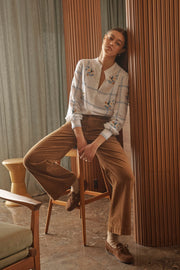 Kireina II CRAOL SHIRT - Coconut White