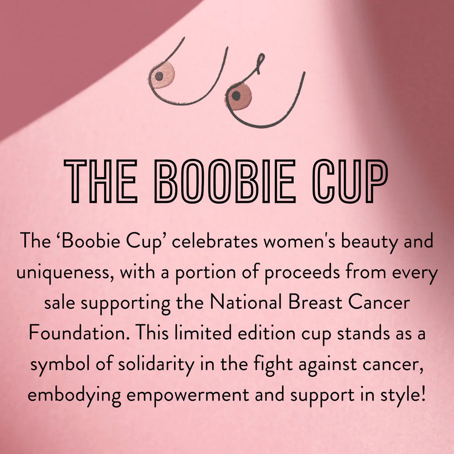 Fressko II CAMINO 12oz THE BOOBIE CUP - limited edition for Breast Cancer Foundation