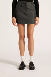 Nude Lucy II DAKOTA Mini Skirt - Charcoal