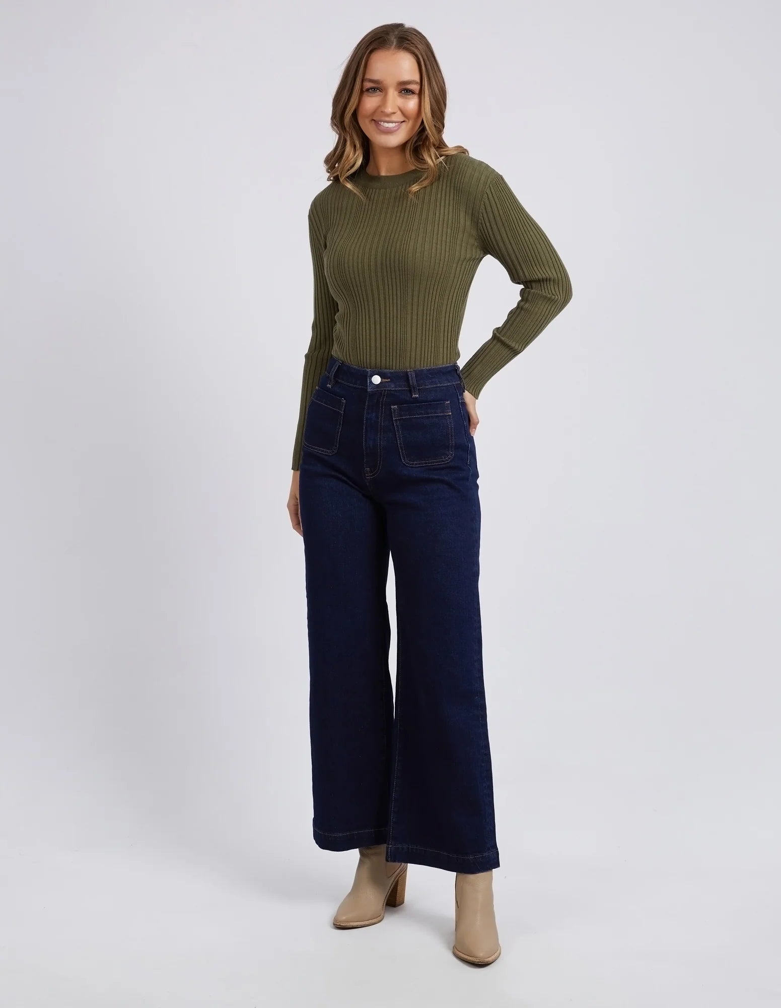 Foxwood II GRETA Long Sleeve - Olive