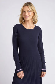 Elm Lifestyle II TAMMY Knit Dress - Dark Sapphire