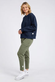 Elm Lifestyle II SHELLY Fleece Crew - Navy