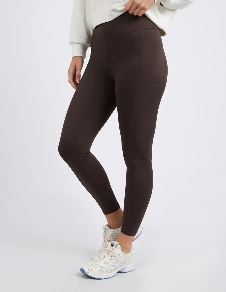 Foxwood II BURN Legging - Brown