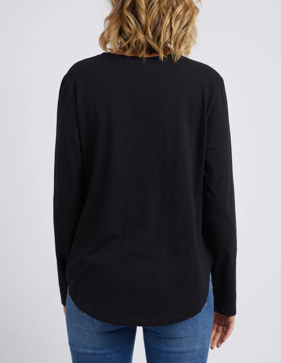 Elm Lifestyle II EVERYDAY L/S Tee - black