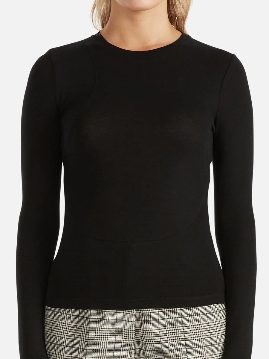 ENA Pelly II WILLOW Long Sleeve top - Black