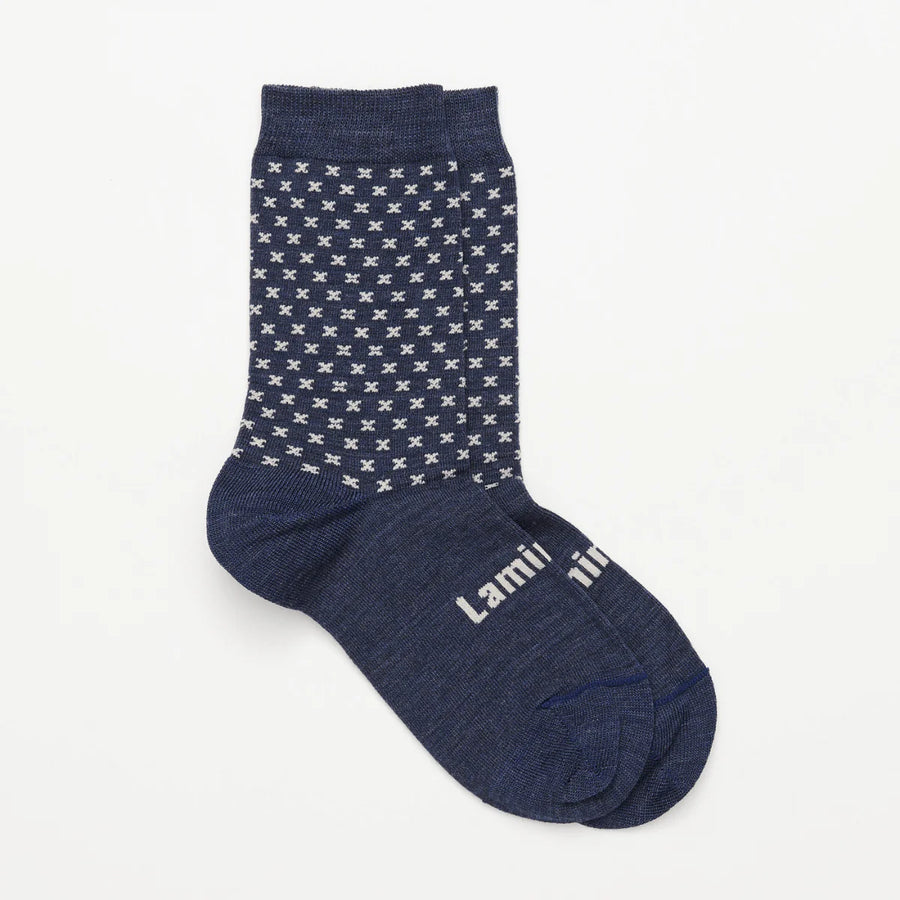 Lamington II MERINO WOOL Crew Socks - ABLE denim x