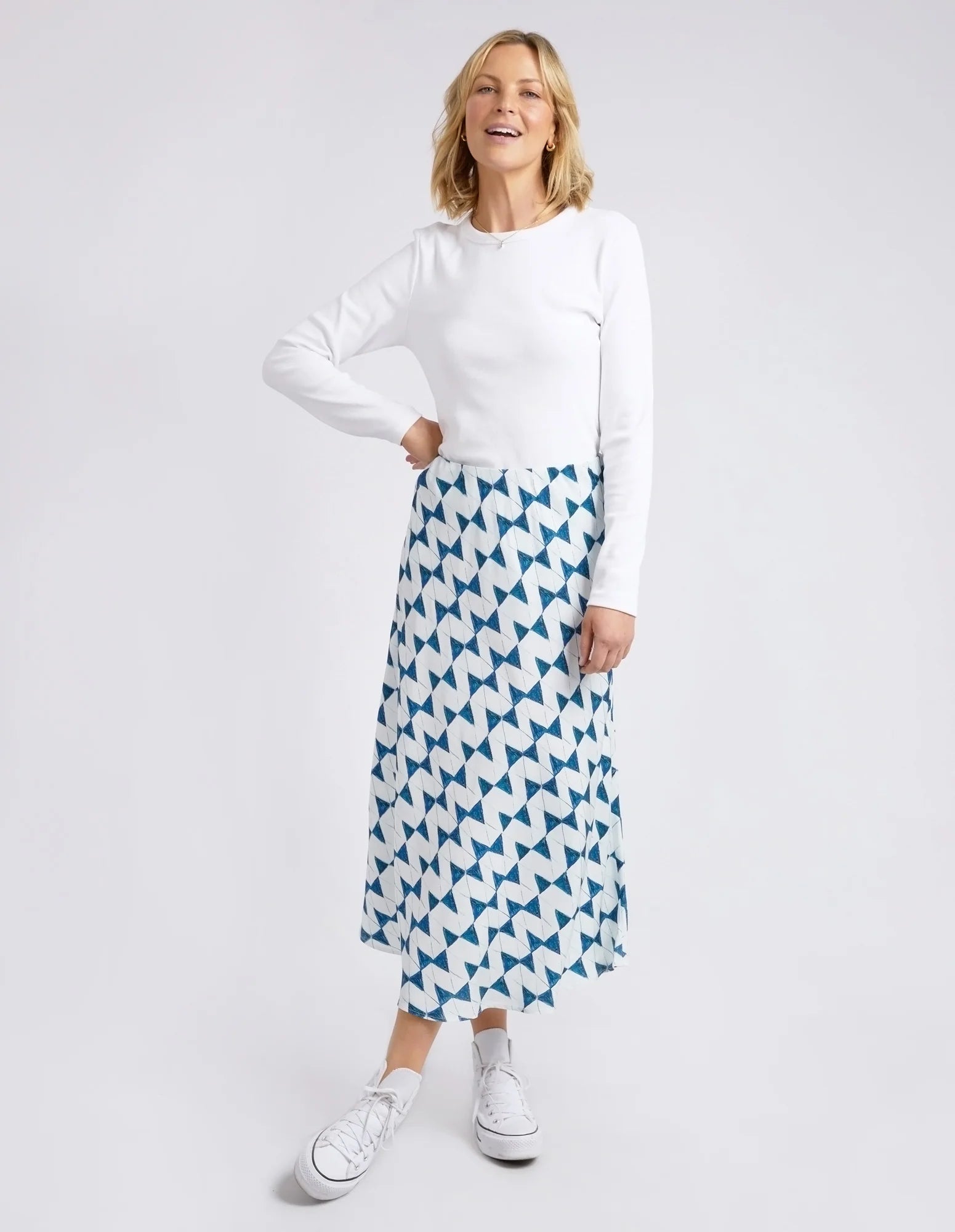 Elm Lifestyle II JANEY GEO Skirt - printed