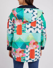 Elm Lifestyle II PRIVATE UNIVERSE Raincoat - printed