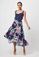 Delray Reversible Cowl V Cami - Lapis (Navy)