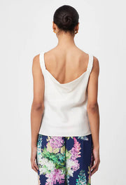 Oncewas II DELRAY Reversible V Cowl Cami - ivory