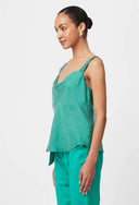 Delray Reversible Cowl V Cami - Bay Green