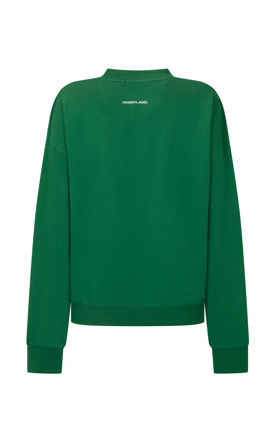 ARAMINTA JAMES II MONOGRAM Classic Sweatshirt - dark green