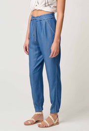 Oncewas II AMOYA Tencel Jogger - indigo