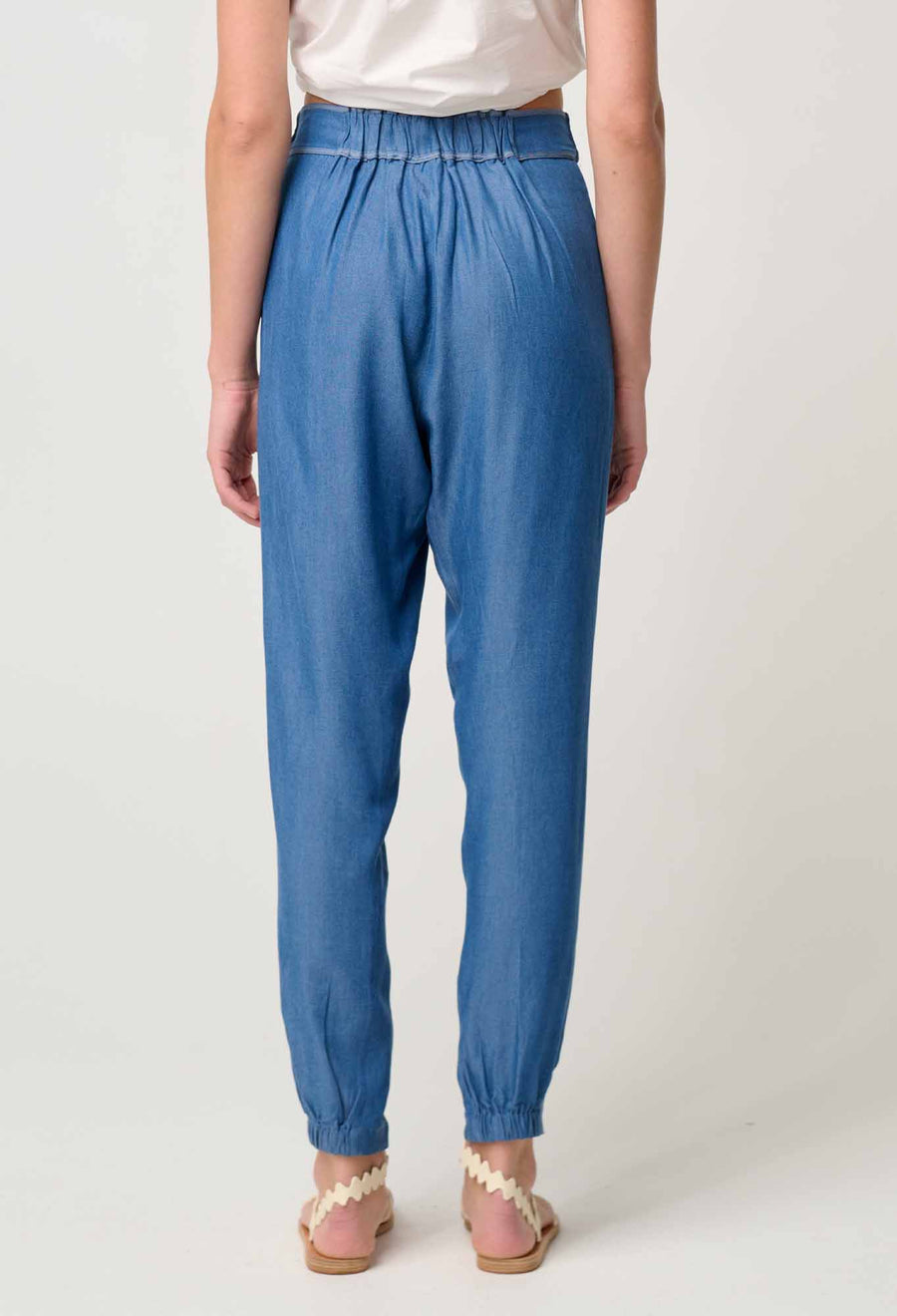 Oncewas II AMOYA Tencel Jogger - indigo