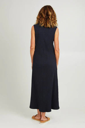 Foxwood Clothing II PIPPA Rib Dress - navy