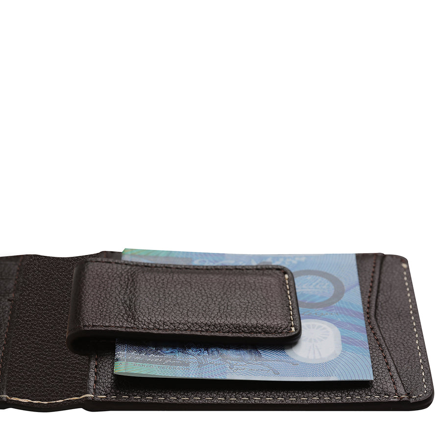 Status Anxiety II ETHAN wallet - choc