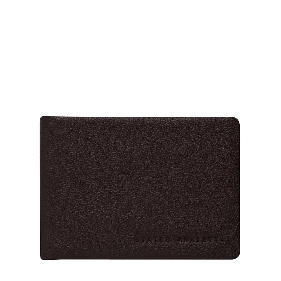 Status Anxiety II JONAH Wallet - chocolate