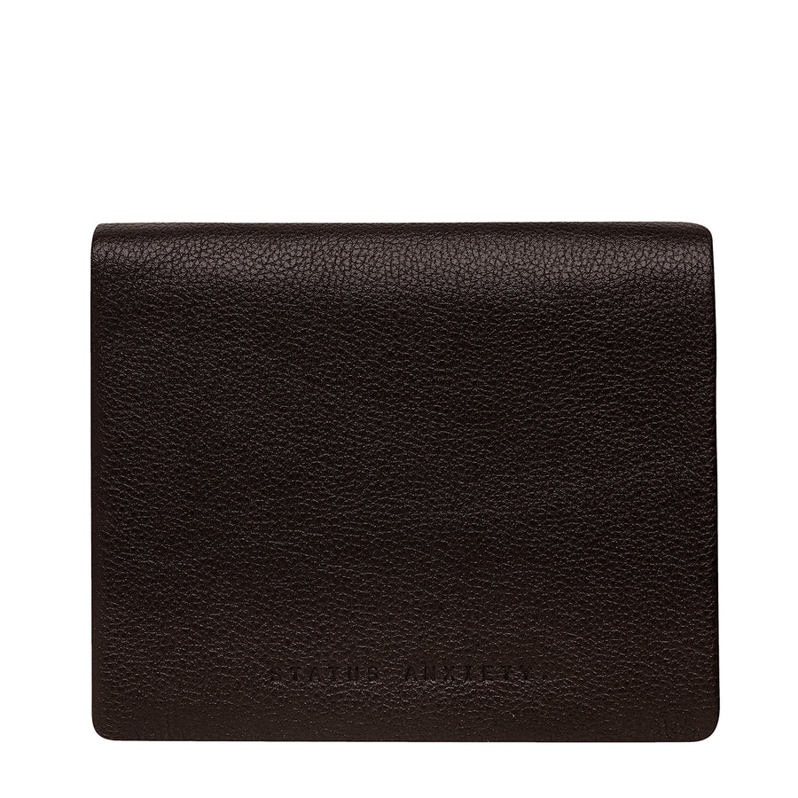 Status Anxiety II NATHANIEL Wallet - chocolate