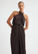 Preston Halter Top - Espresso