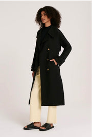 Nude Lucy II CAMDEN Trench - black