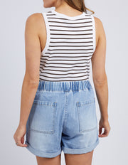 Elm Lifestyle II INDRA Stripe Tank - navy