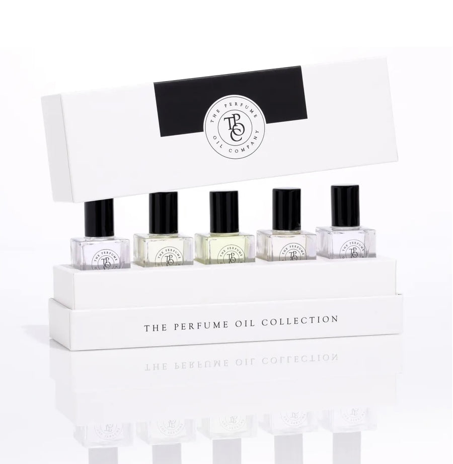 The Perfume Oil Co II PREMIUM OIL COLLECTION / 5 mixed floral Set