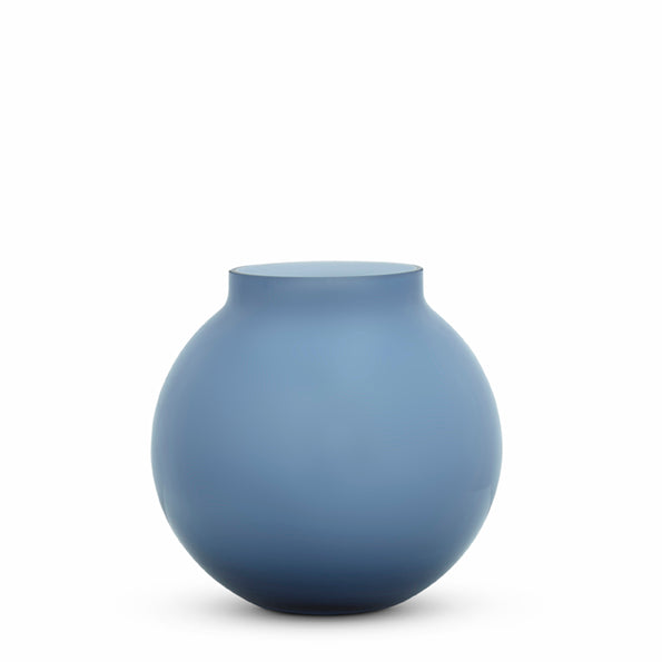 Marmoset Found II OPAL Ball Small Vase - sky blue