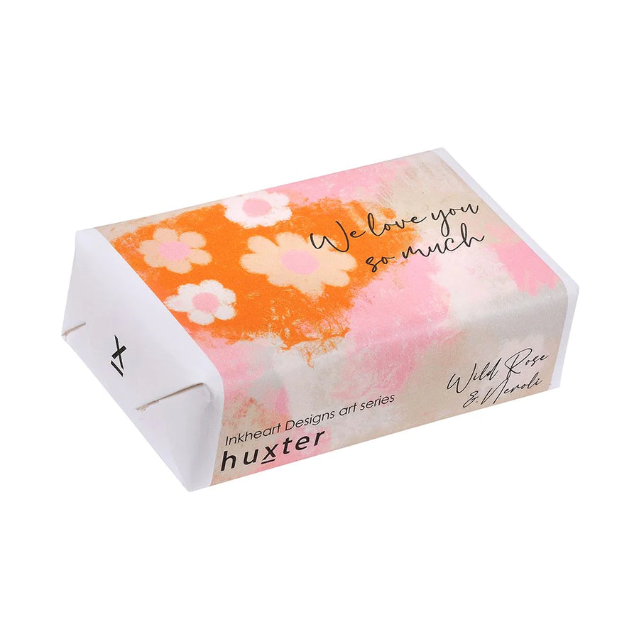 Huxter II DAISY soap - wild rose & neroli