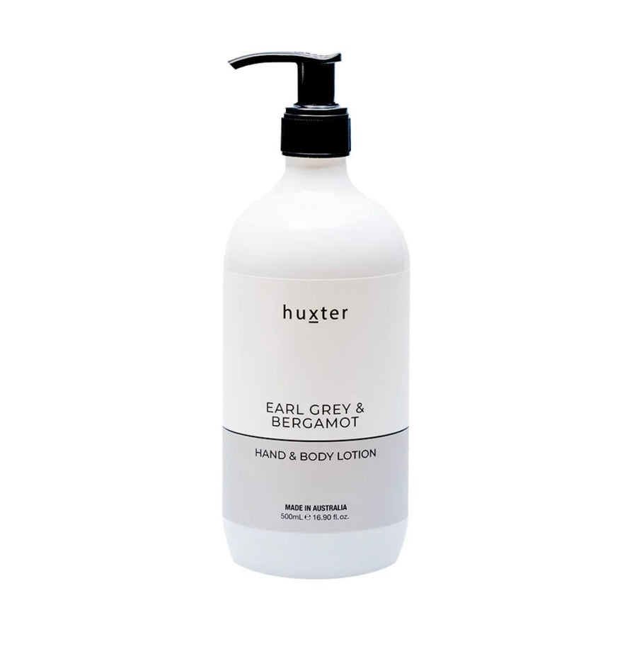 Huxter II EARL GREY & BERGAMOT hand & body lotion