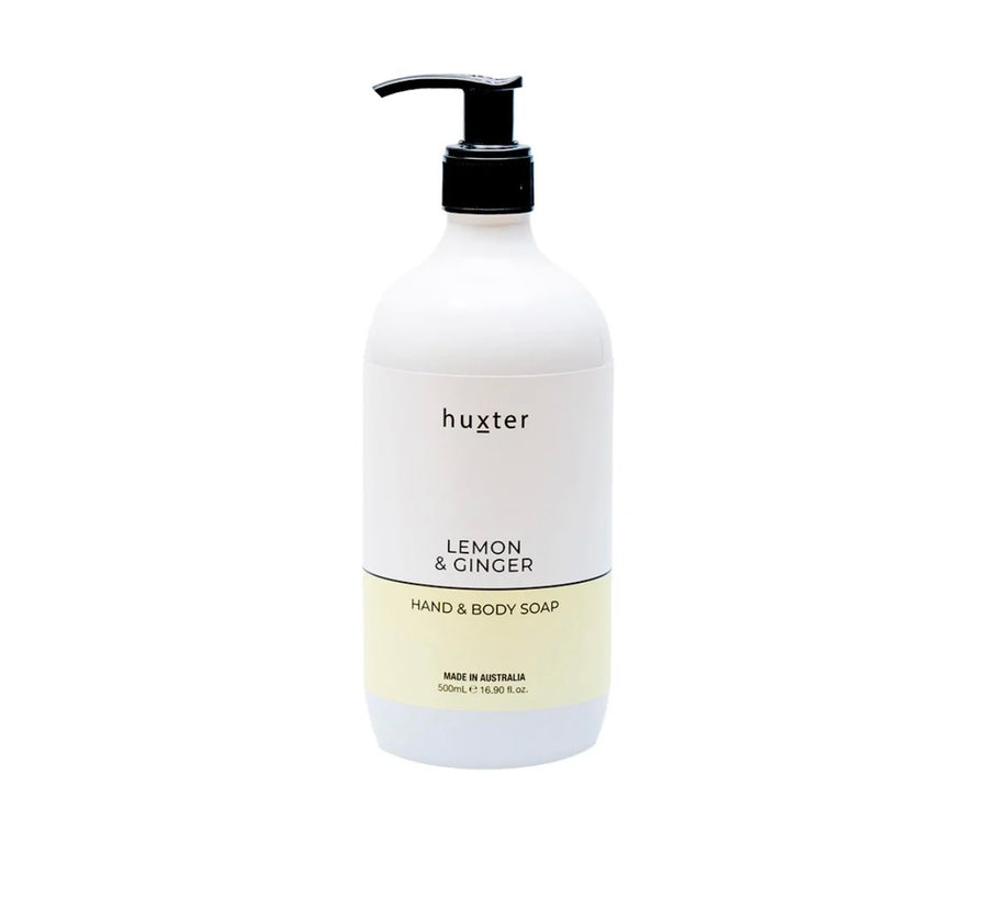 Huxter II Hand & Body Wash - Lemon & Ginger