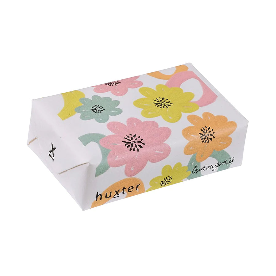 Huxter II PASTEL FLOWERS  soap - lemongrass