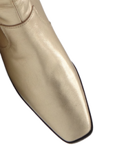 Caverley II RAZZY Leather Boot - Gold