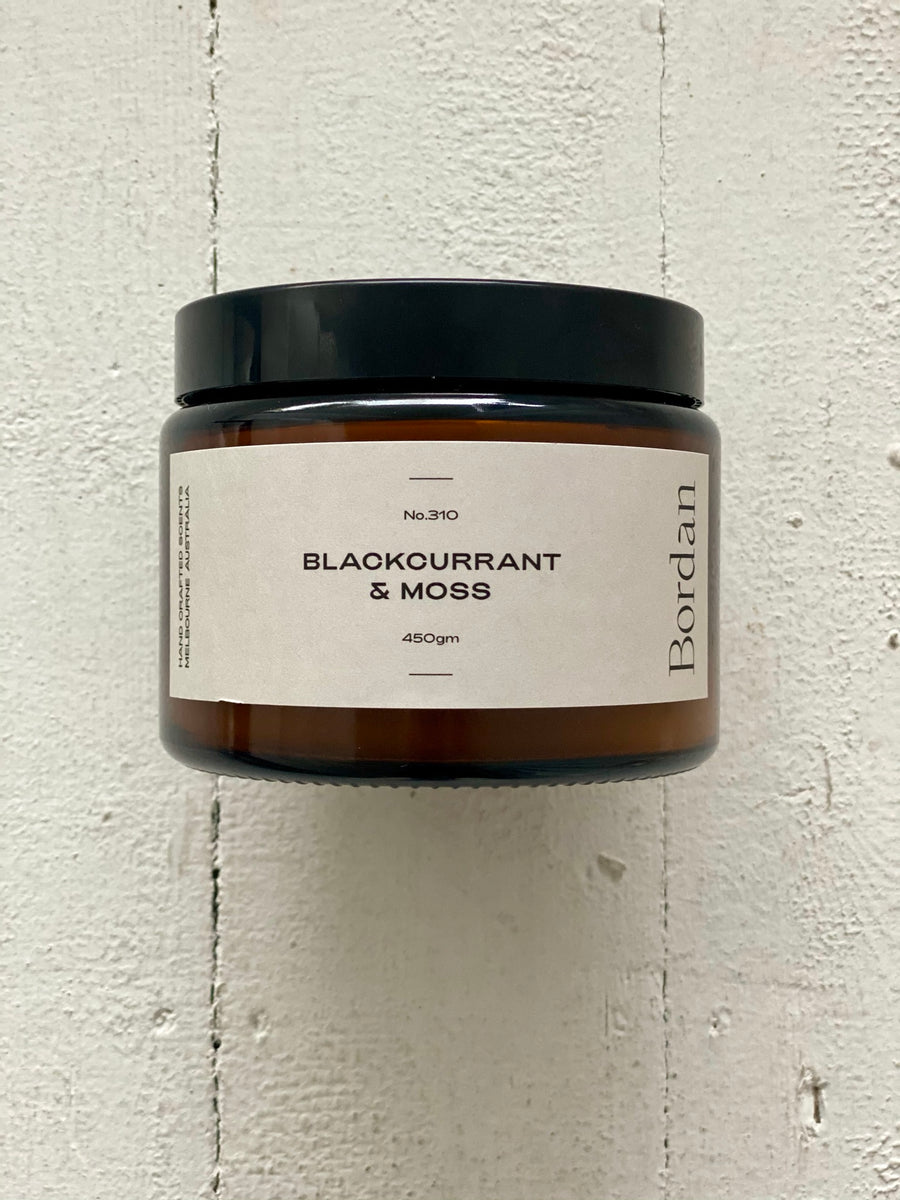 B O R . D A N // No.310 Blackcurrent & Moss Candle
