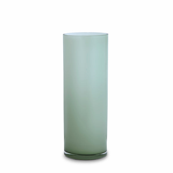 Marmoset Found II OPAL Pillar Large Vase - sage green